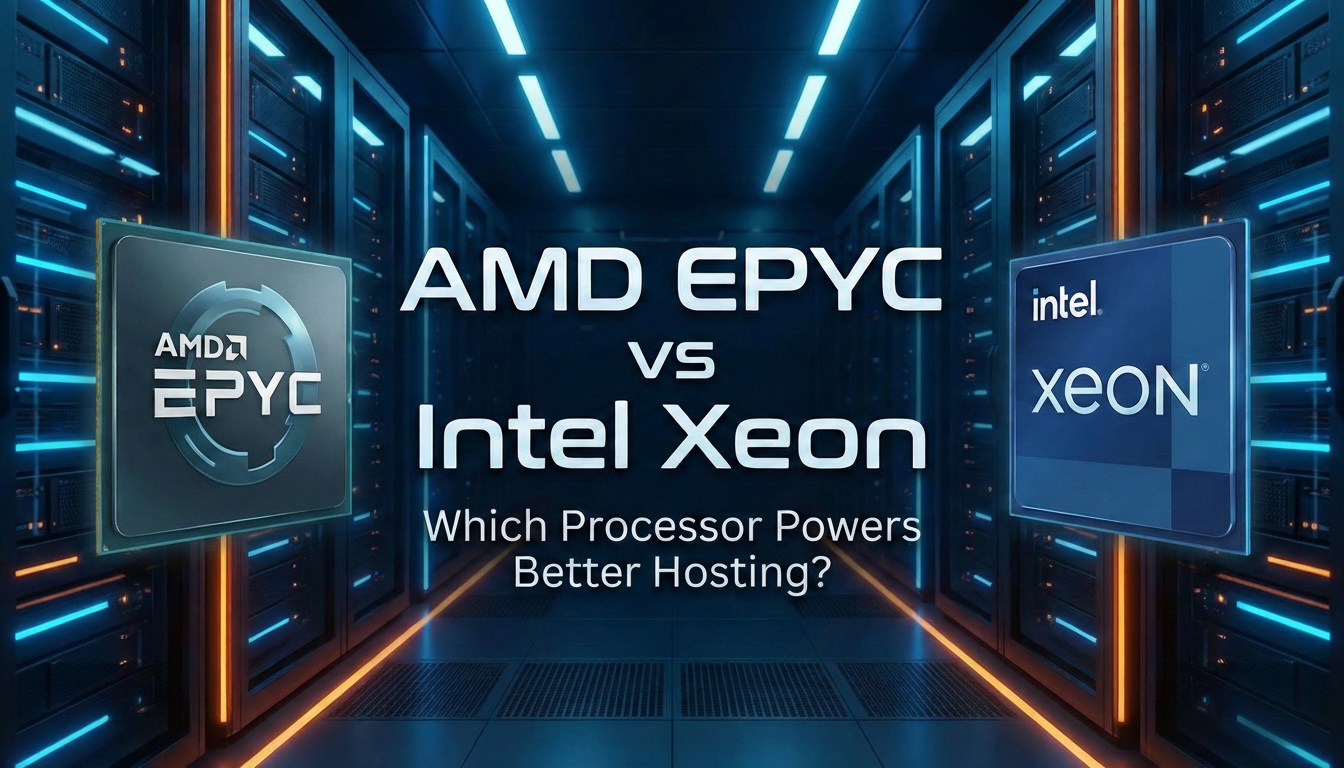 AMD EPYC vs Intel Xeon: Which Processor Powers Better Hosting?