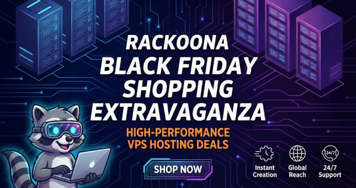Unlock the Best Black Friday Deals with Rackoona VPS Hosting